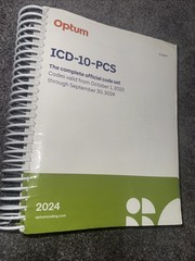 2024 ICD-10-PCS Expert (Spiral) – Spiral-bound, by Optum – Good