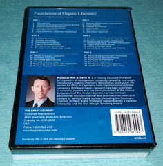 The Great Courses Foundations of Organic Chemistry: 6 DVD Set + Book – SEALED
