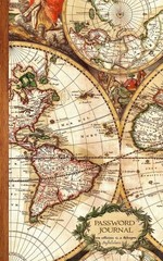 Password Journal: Keeper / Map Gifts ( Internet Address Logbook /…