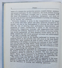 Brazing and soldering of Metals by N. Lashko and S. Lashko, Mir Publishers, 1979