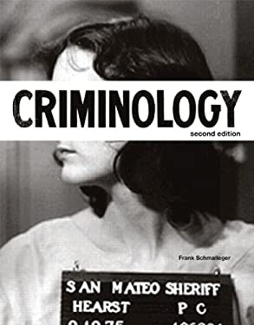 Criminology Paperback Frank J. Schmalleger