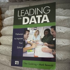 Corwin Press Leading with Data Goldring Berends Paperback 2008
