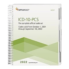 ICD-10-PCs Expert Spiral 2022 Spiral