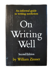 1980 On Writing Well by William Zinsser (HCDJ, Second edition)