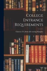 College Entrance Requirements (Paperback) (UK IMPORT)