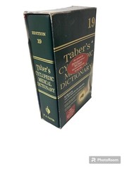 Taber’s Cyclopedic Medical Dictionary by Donald Venes (2001) 19