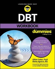 DBT Workbook For Dummies by Gillian Galen Paperback Book