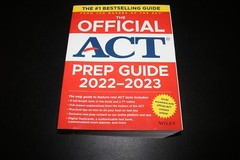The Official ACT Prep Guide 2022-2023 softcover book