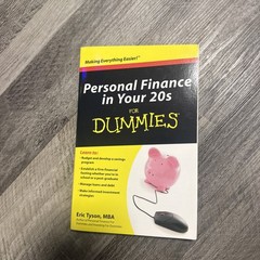 Personal Finance in Your 20s for Dummies® by Eric Tyson (2011, Trade Paperback)