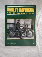 Harley-Davidson Police Motorcycles by Robert Genat (1995, Trade Paperback)