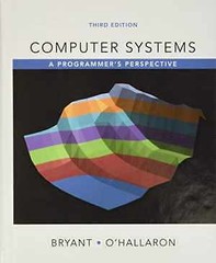 Computer Systems: A – Hardcover, by Bryant Randal; O’Hallaron – Good