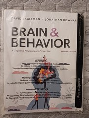 Brain and Behavior: A Cognitive Neuroscience Perspective – 2nd Eagleman ,Downar