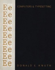 Computers & Typesetting, Volume E: Computer Modern Typefaces, Knuth, Donald, 978