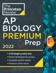 Princeton Review AP Biology Premium Prep, 2022: 6 Practice Tests Comple – GOOD