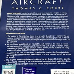 Design of Aircraft by Thomas Corke (English) Paperback Book “ Read Description”