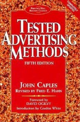 Tested Advertising Methods (5th Edition) (Prentice Hall Business Cl – GOOD