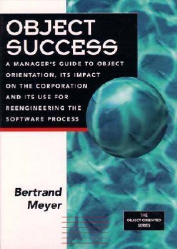 Object Success; PRENTICE HALL OBJECT-ORIENTED S- 9780131928336, Meyer, hardcover