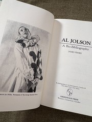 Al Jolson Bio-Bibliography James Fisher 1994 Hardcover Reference Book