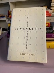 TECHGNOSIS Erik Davis 1998 Harmony Books 1st Edition Cyberculture Hardcover RARE