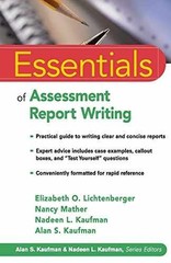 Essentials of Assessment – Paperback, by Mather Nancy; Kaufman – Acceptable r
