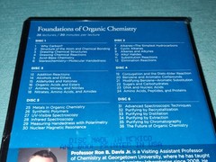 The Great Courses Foundations of Organic Chemistry: 6 DVD Set + Book – SEALED