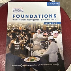 Activity Guide for – Paperback, by National Restaurant Association – Very Good o
