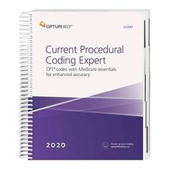 Current Procedural Coding 2020 Expert (Spiral) – Spiral-bound – GOOD