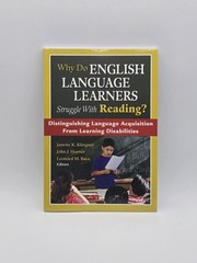Why Do English Language Learners Struggle with Reading? 2008 By Corwin Press NEW