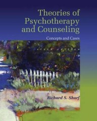 Theories of Psychotherapy & Counseling: Concepts and Cases – Hardcover – GOOD