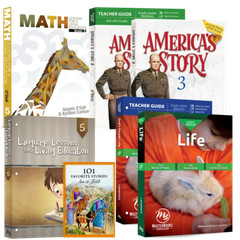 New Master Books GRADE 5 BASIC 4 SUBJECT SET Curriculum Package Homeschool