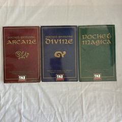 Set of 3 Books: POCKET GRIMOIRE ARCANE, DIVINE, & MAGICA d20–Dungeons & Dragons