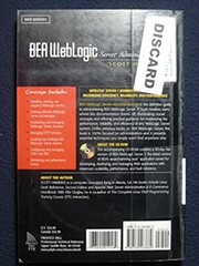 BEA WebLogic Server Administration Kit (Prentice Hall PTR Advanced Web Develop..