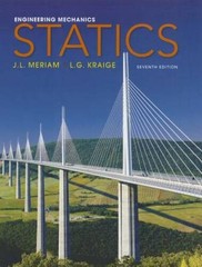 Engineering Mechanics: Statics – Hardcover By Meriam, James L. – GOOD
