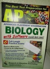 AP BIOLOGY REA College Entrance 6 Full Practice Exams + CD ROM DETAILED Answers
