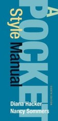 Pocket Style Manual by Diana Hacker and Nancy Sommers (2017, Spiral)