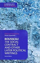 Rousseau: The Social – Paperback, by Rousseau Jean-Jacques – Acceptable n