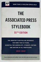 The Associated Press Stylebook 55th Edition 2020-2022