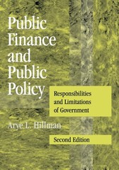 Public Finance and Public Policy: Responsibilities and Limitations of Govern…