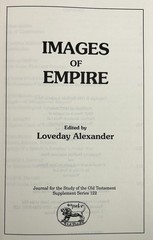 Images of Empire edited by Loveday Alexander 1991 JSOT Press Hardcover
