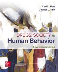 Drugs, Society, and Human Behavior Paperback Charles J., Hart, Ca