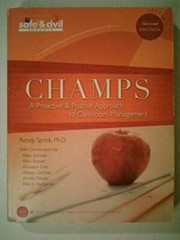 Champs : A Proactive and Positive Approach to Classroom Management – GOOD