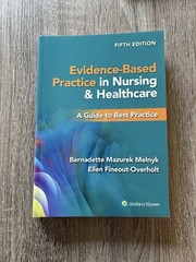Evidence-Based Practice in Nursing & Healthcare. Fifth Edition