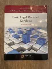 Basic Legal Research Workbook: – Paperback/EBOOK, by Sloan Amy E; – Very Good