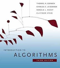 Introduction to Algorithms, 3rd Edition – Hardcover, by Cormen Thomas H; – Good