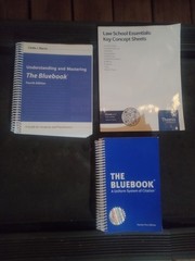 Understanding and Mastering the Bluebook : A Guide for Students 3 Books