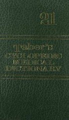 Taber’s Cyclopedic Medical Dictionary: – Hardcover, by Venes Donald – Very Good