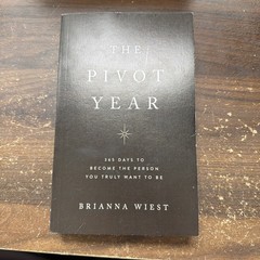 Pivot Year by Brianna Wiest (2023, Trade Paperback)