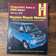 Haynes Repair Manual 24010 Chevrolet Astro & GMC Safari 1985 Thru 1998
