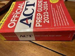 The Official ACT Prep Guide 2023-2024, Book Online Course By ACT – Good