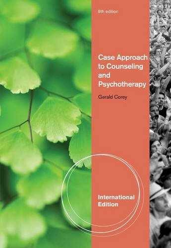 Case Approach to Counseling and – Misc. Supplies, by Gerald Corey – Very Good
